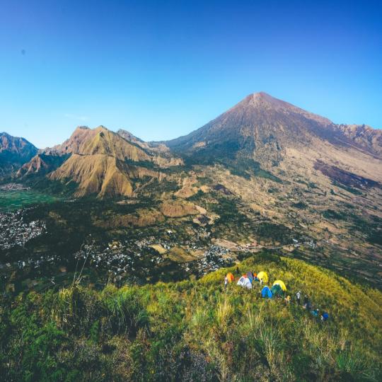 Pergasingan Trekking for wonderful camping and sunrise